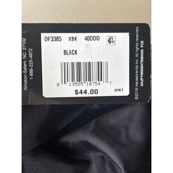 BALI Minimizer Bra Black NWT Passion For Comfort 40DDD - Picture 5 of 8